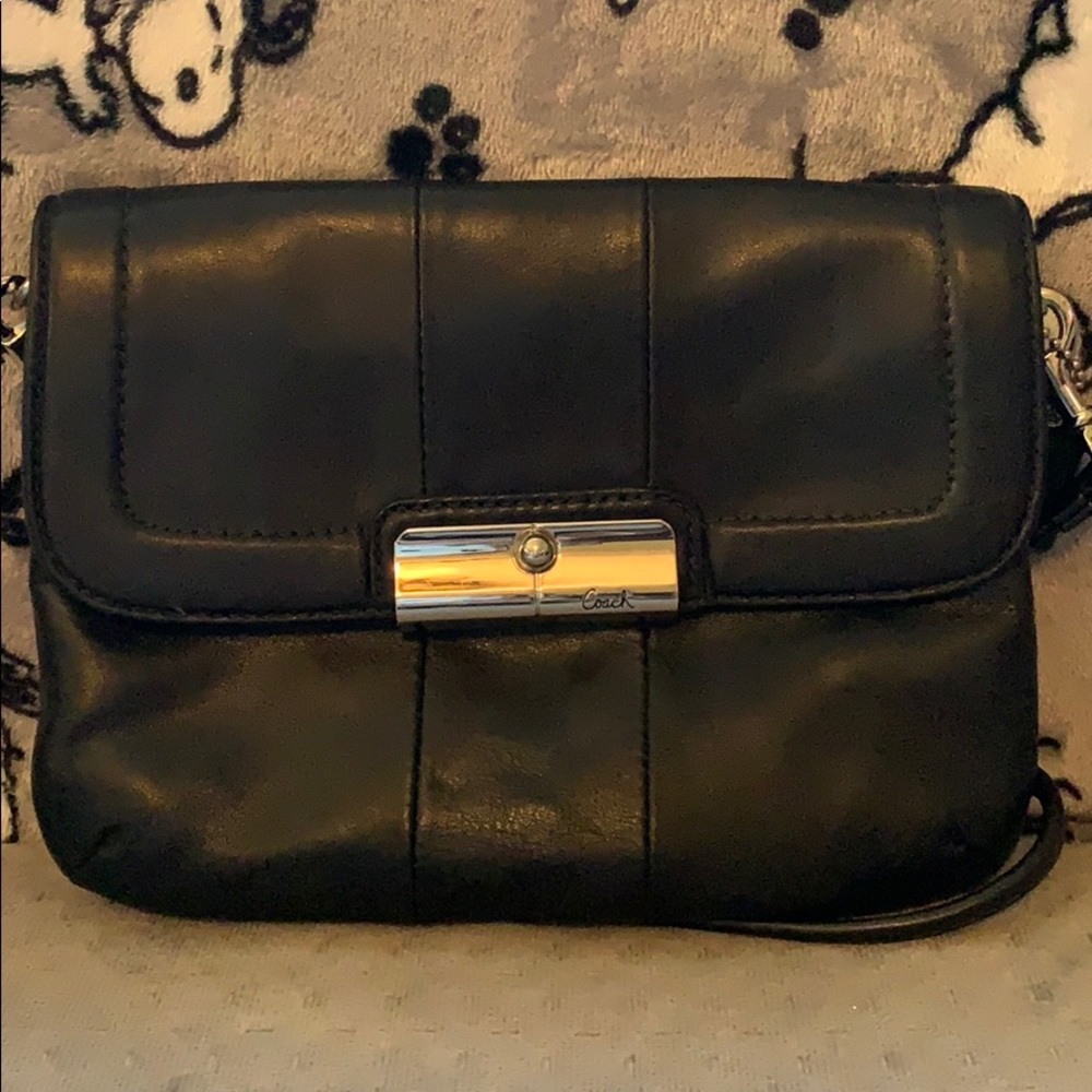 NWOT leather Coach crossbody